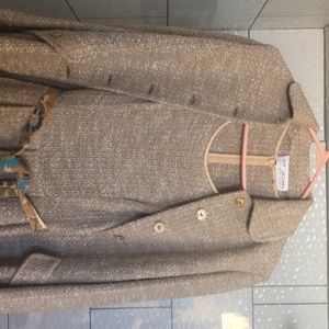 St. John jacket and belted dress